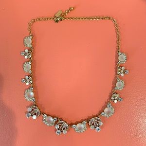Kate Spade Statement Crystal Gold Necklace